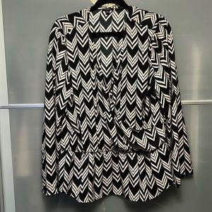 Ann Taylor size xl wrap style blouse
